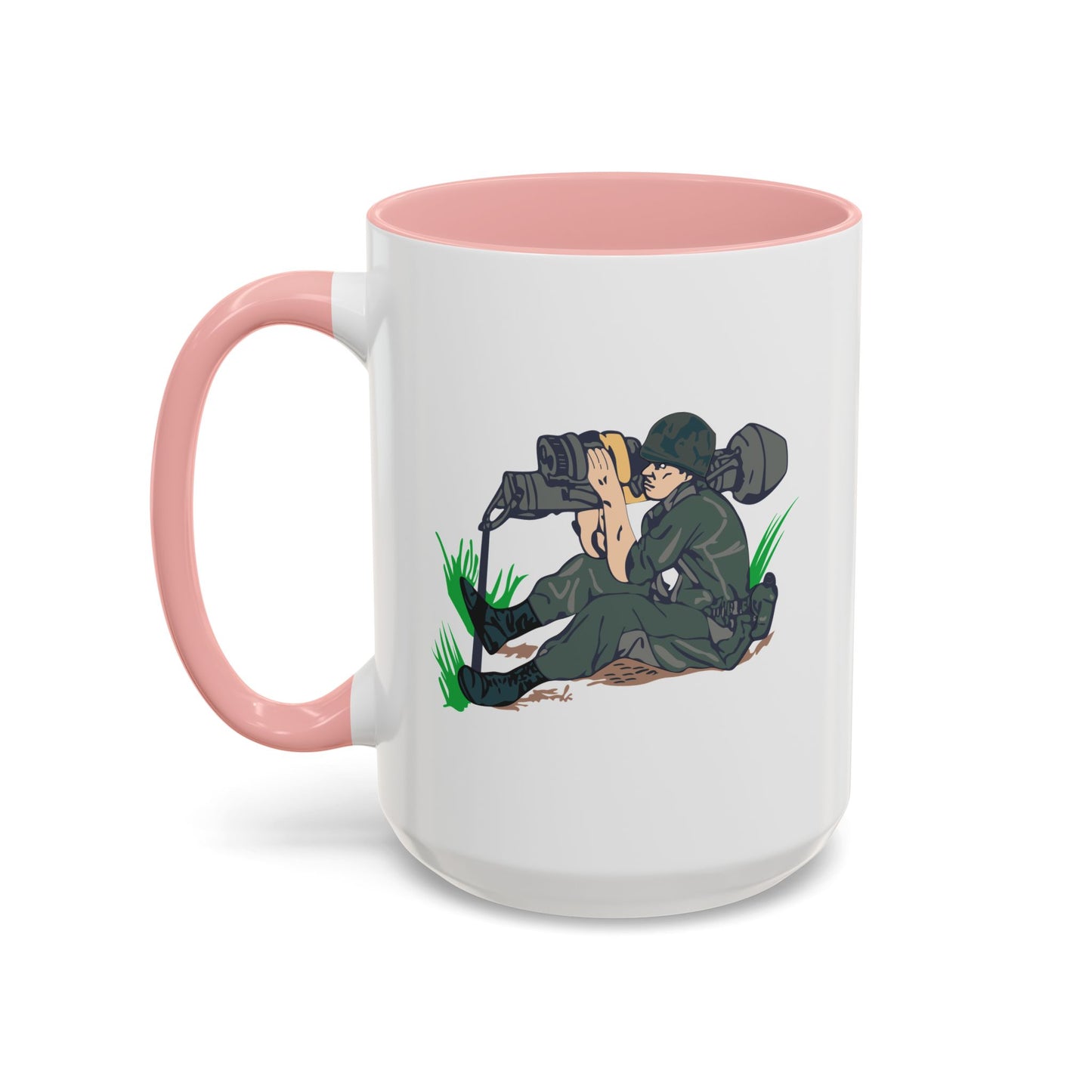 Accent Coffee Mug (11oz & 15oz) - Anti Armor M47 Dragon X 300