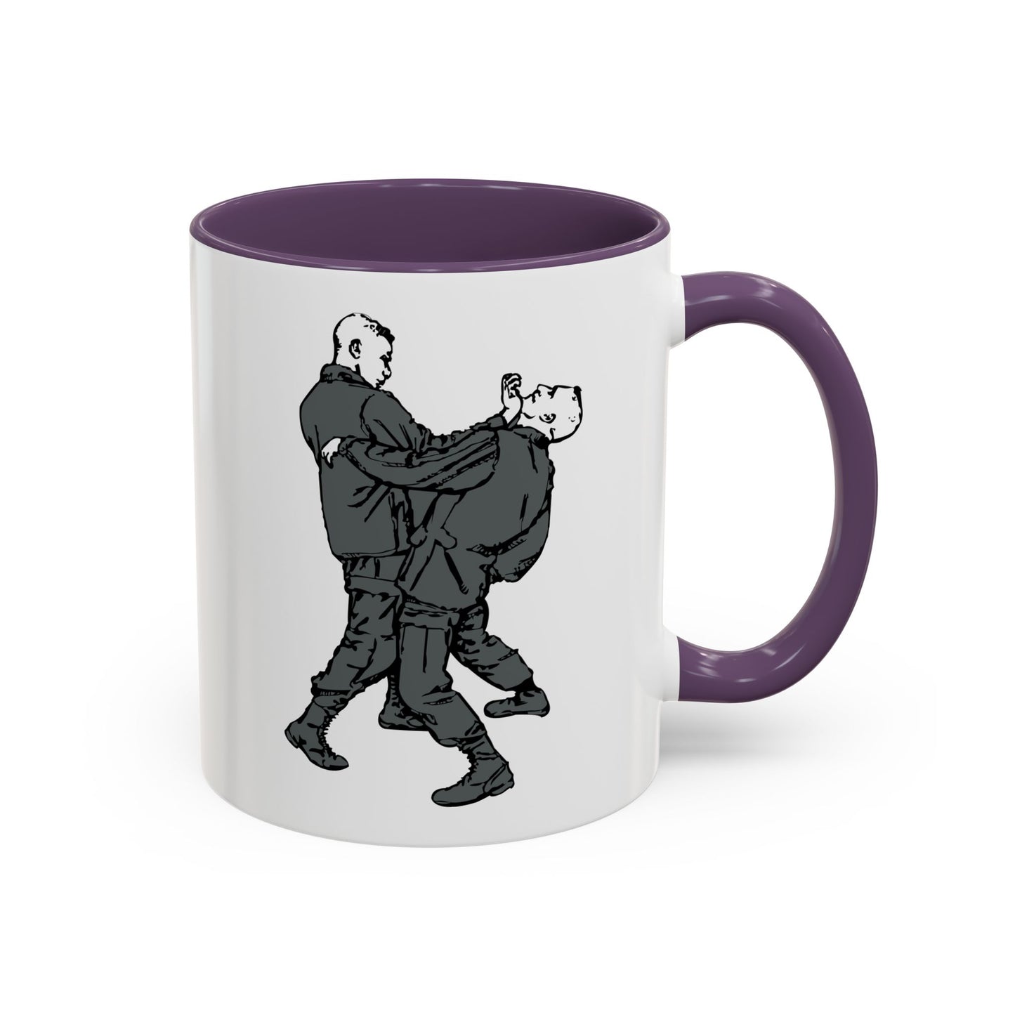 Accent Coffee Mug (11oz & 15oz) - Palm-Heel Strike to Chin X 300