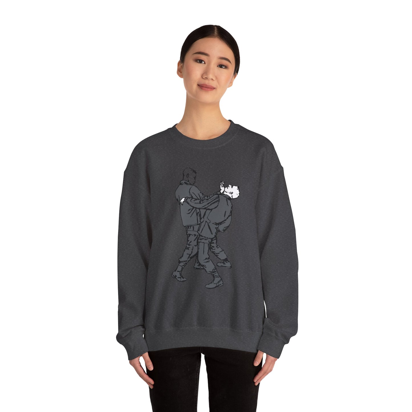 Crewneck Sweatshirt - Palm-Heel Strike to Chin X 300