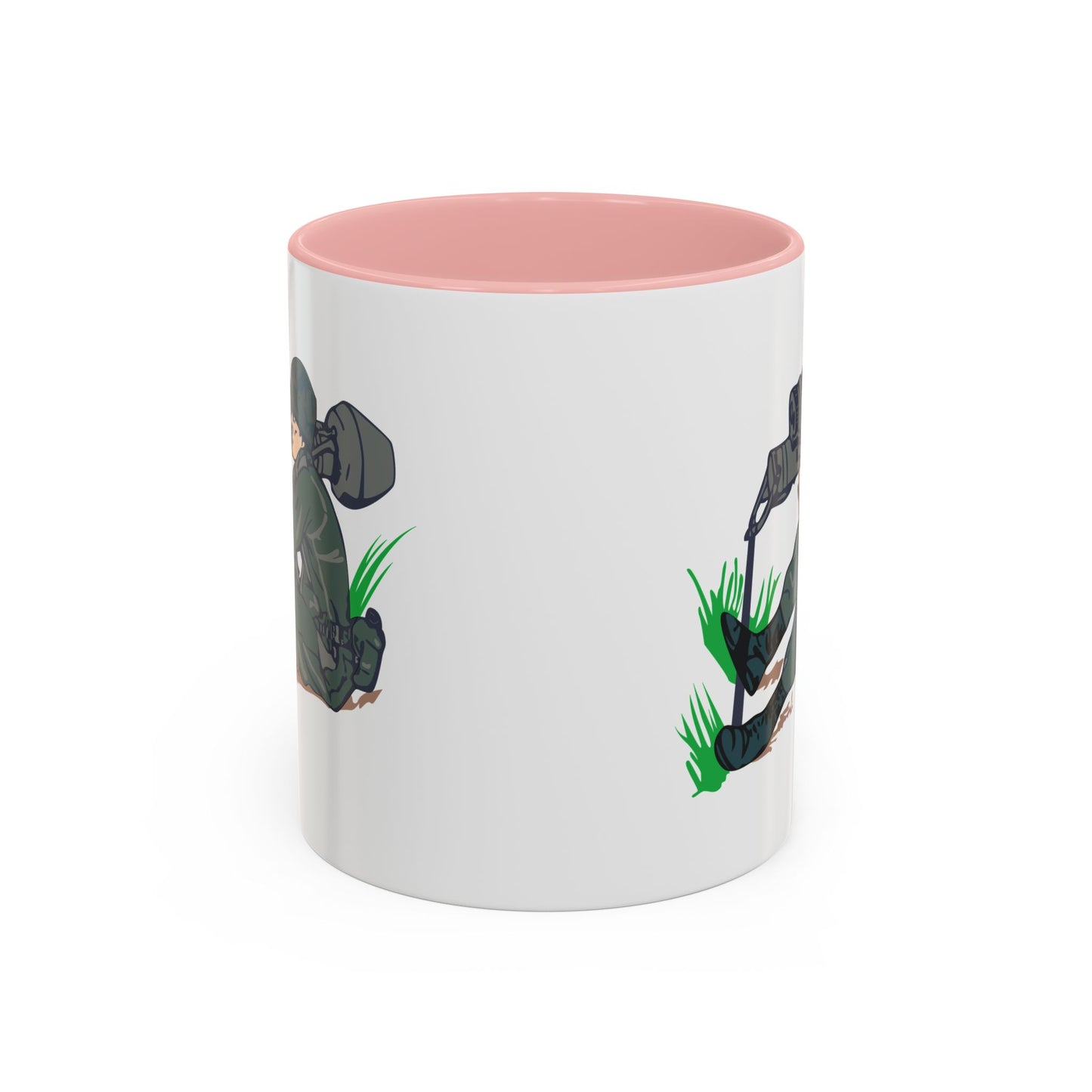 Accent Coffee Mug (11oz & 15oz) - Anti Armor M47 Dragon X 300