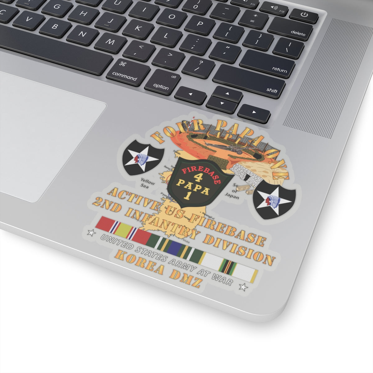 Kiss-Cut Stickers - 4P1 - Active Firebase - 2nd ID w KOREA SVC