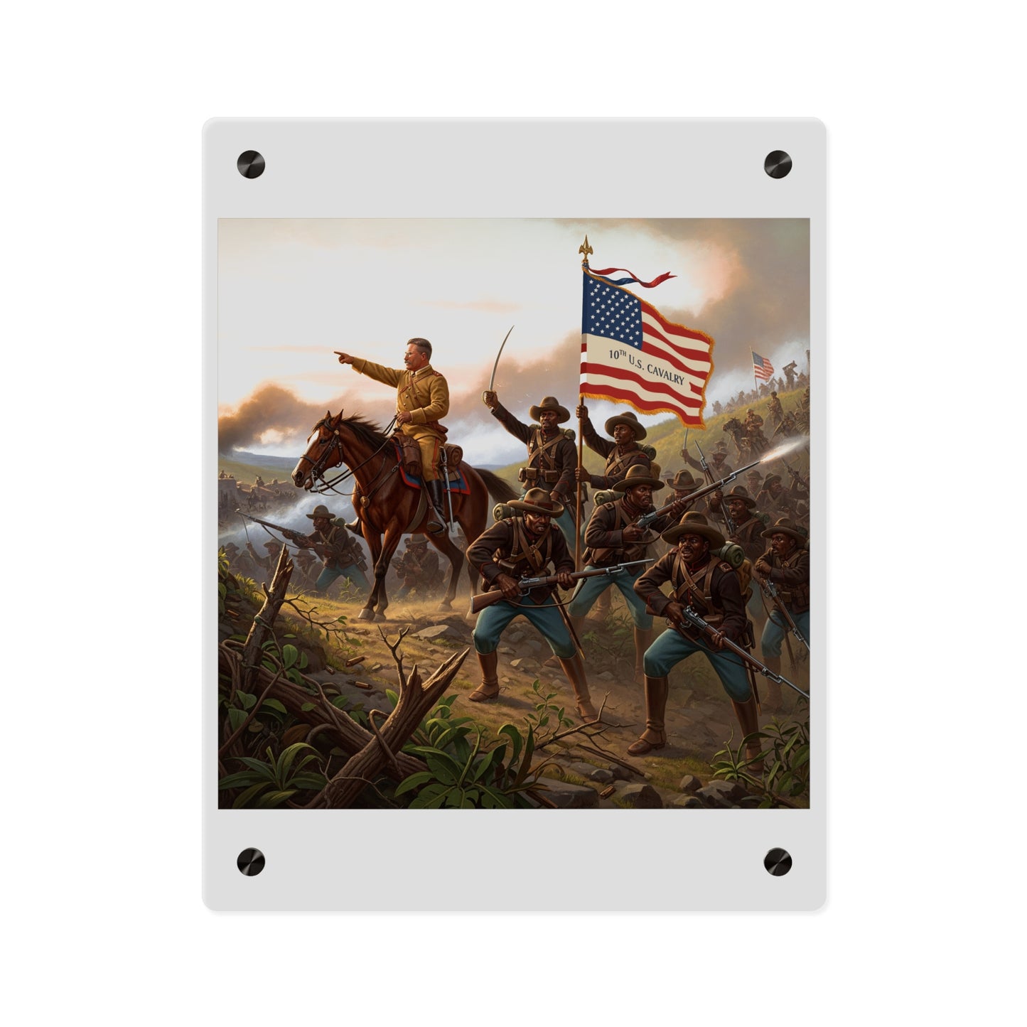 Acrylic Wall Art Panel - Charge up JanJuan Hill