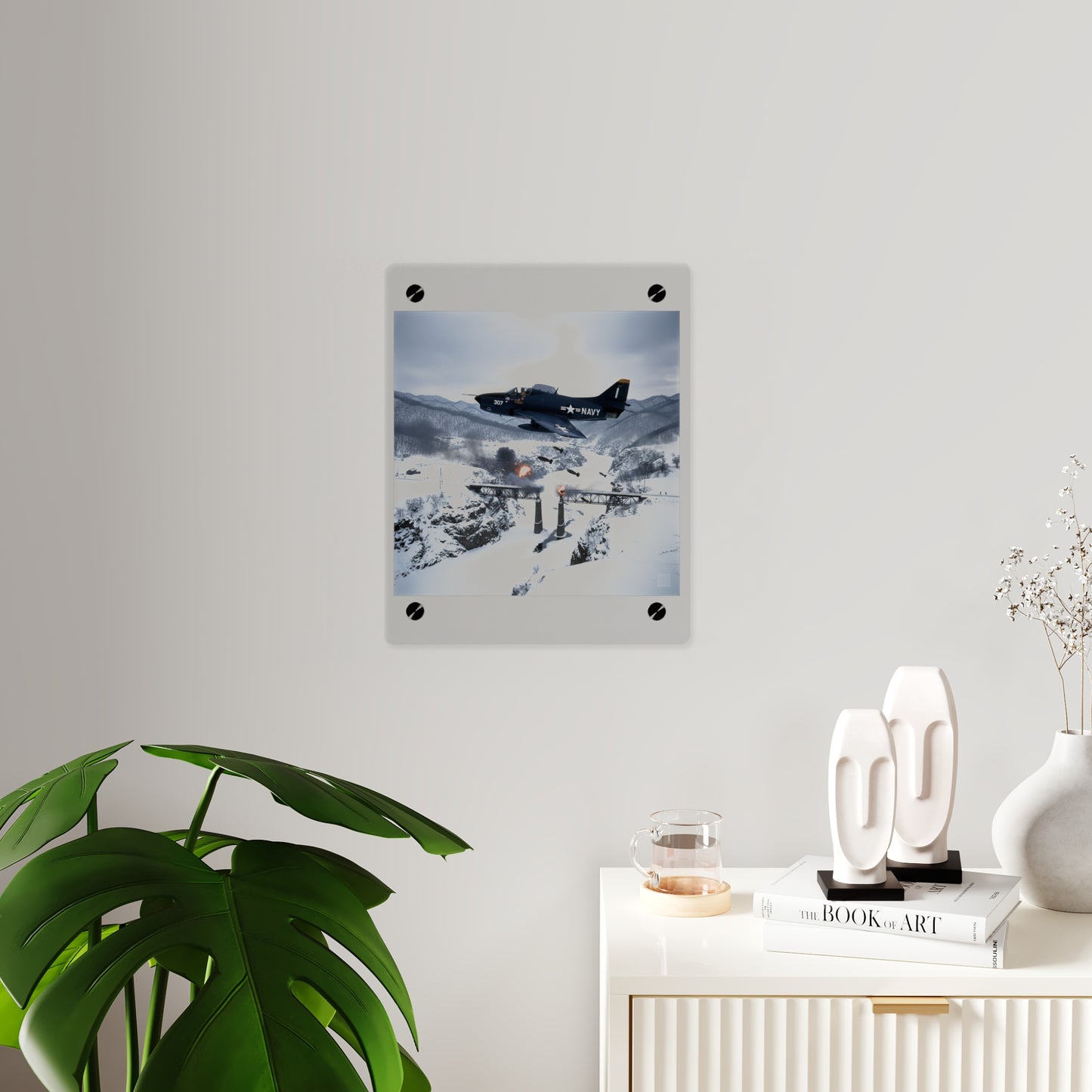 Acrylic Wall Art Panel - Attack at Majon-ni and Samdong-ni during Korean War