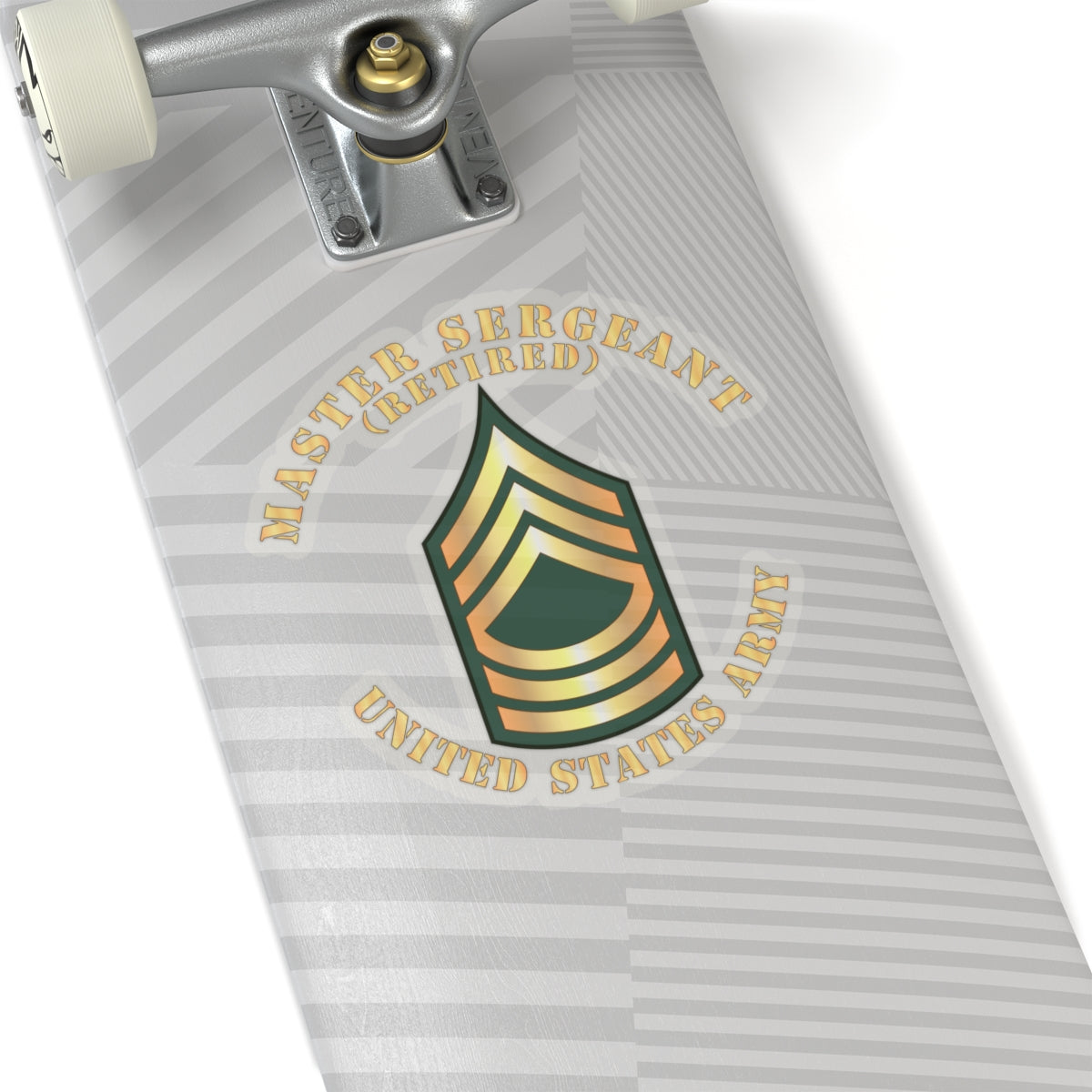 Kiss-Cut Stickers - Master Sergeant - MSG - Retired