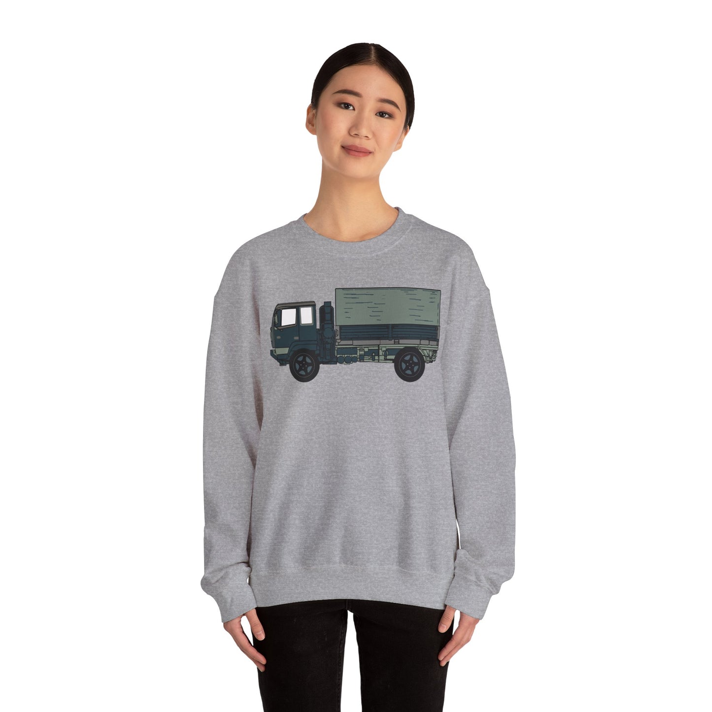 Crewneck Sweatshirt - Vehicle - LMTV - M1078 - Side X 300