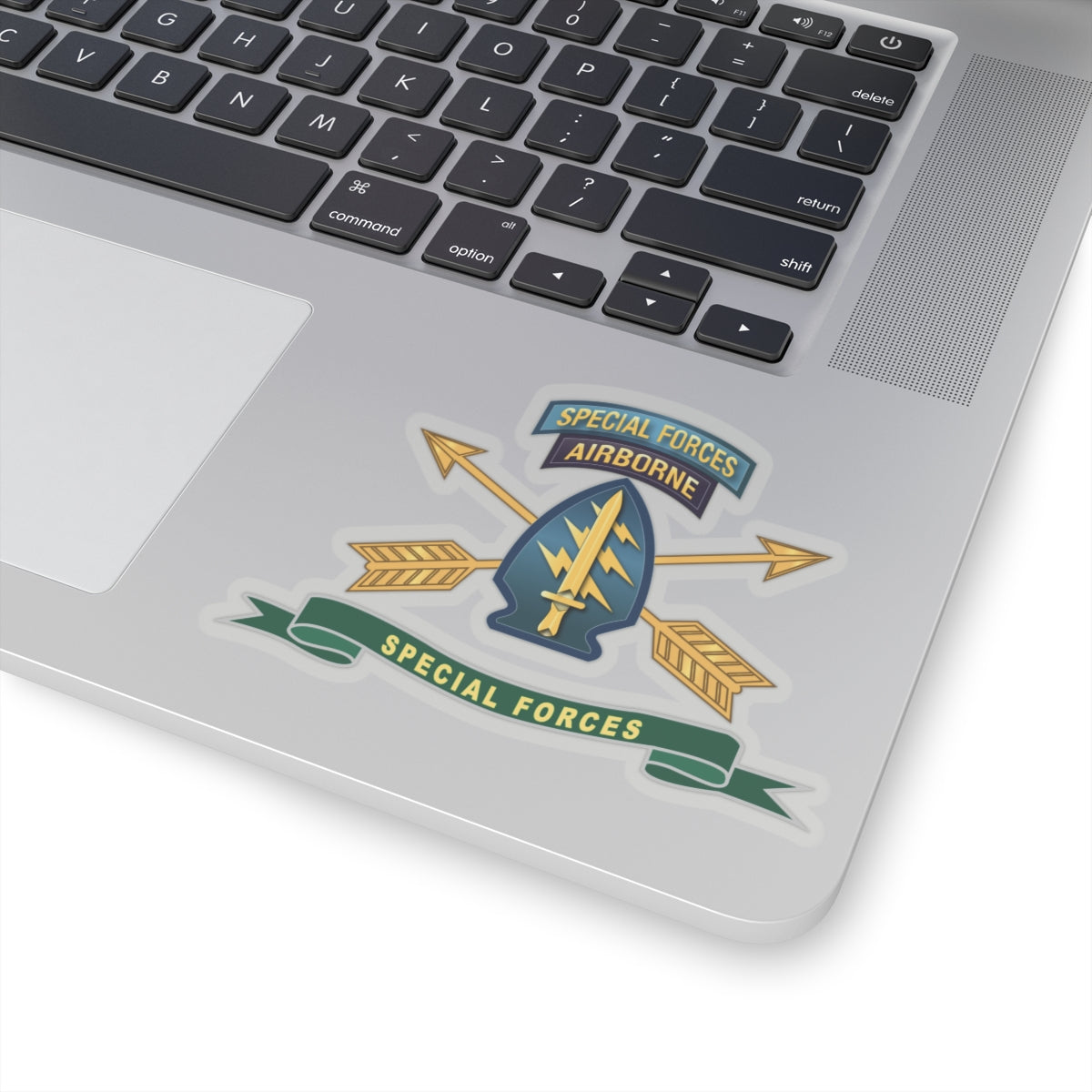 Kiss-Cut Stickers - Special Forces - SSI w Tab - Br - Ribbon X 300