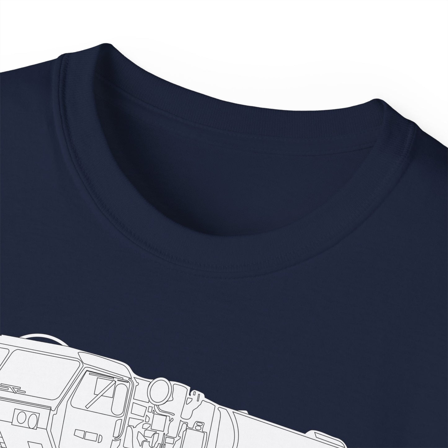 Unisex Ultra Cotton Tee - Vehicle - Fuel Truck - Front Left Oblique X 300