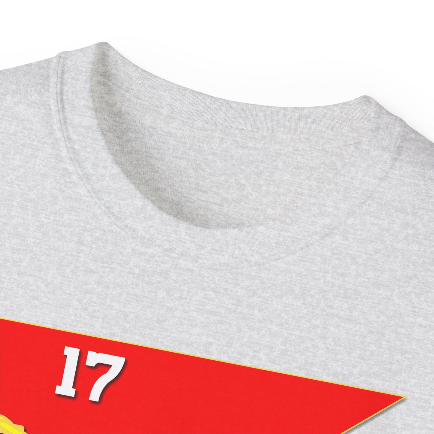 Unisex Ultra Cotton Tee - 17th Cavalry Guidon