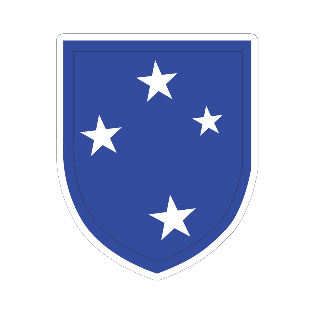 A kiss-Cut Stickers depicting the 23d Infantry Division.