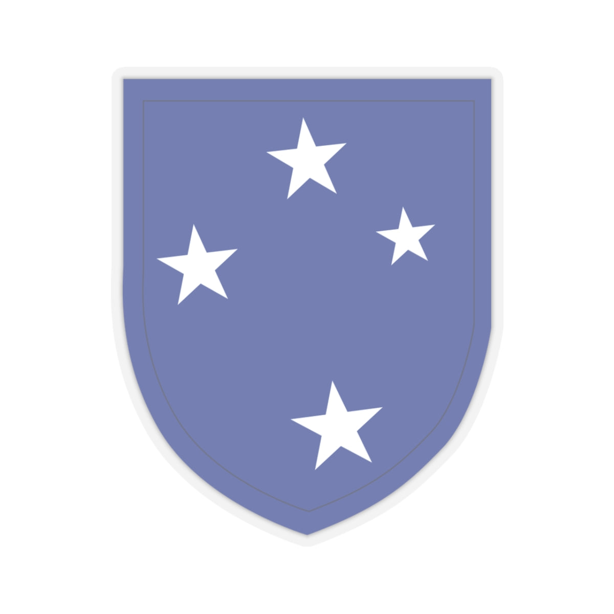 A kiss-Cut Stickers depicting the 23d Infantry Division.