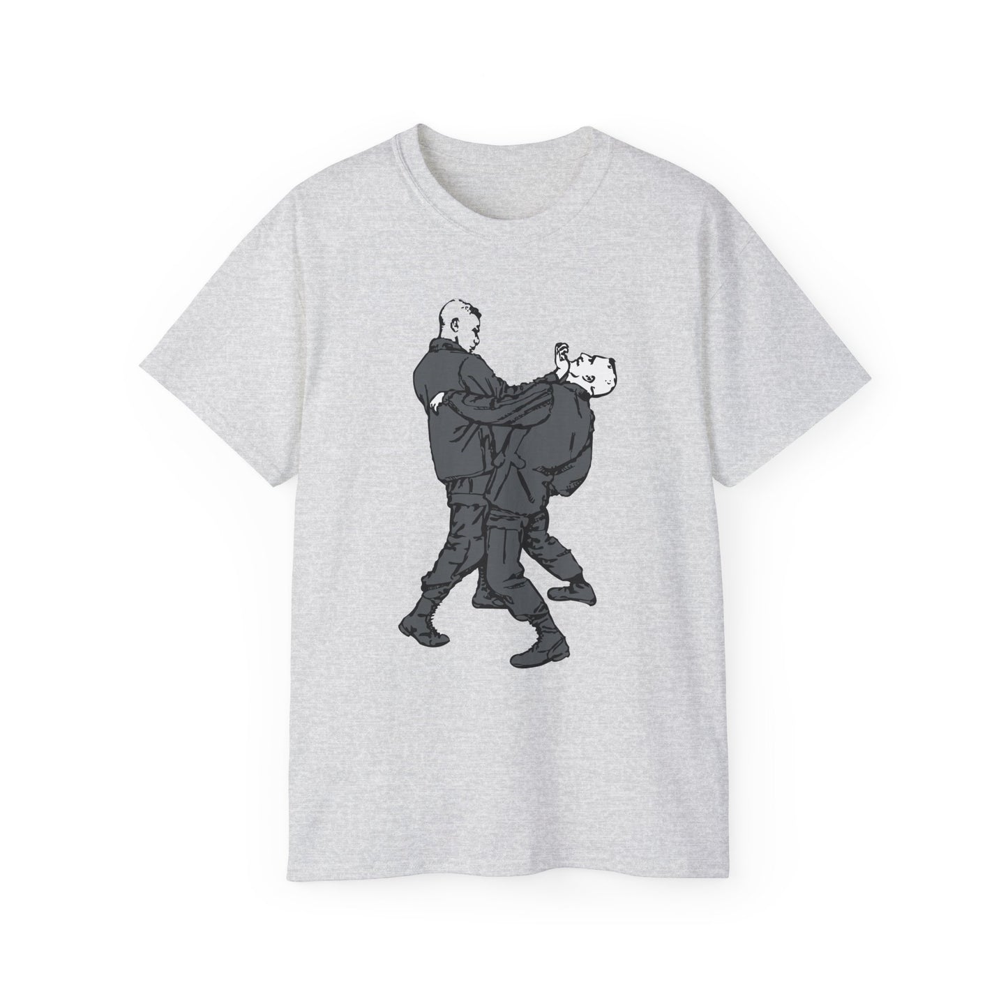 Unisex Ultra Cotton Tee - Palm-Heel Strike to Chin X 300