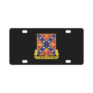 107th Field Artillery Regiment- Battalion - DUI wo Txt X 300 Classic License Plate