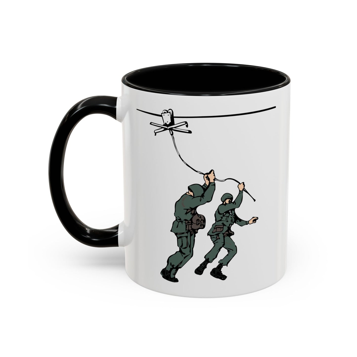 Accent Coffee Mug (11oz & 15oz) - Airborne - Lateral Drift Trainer X 300