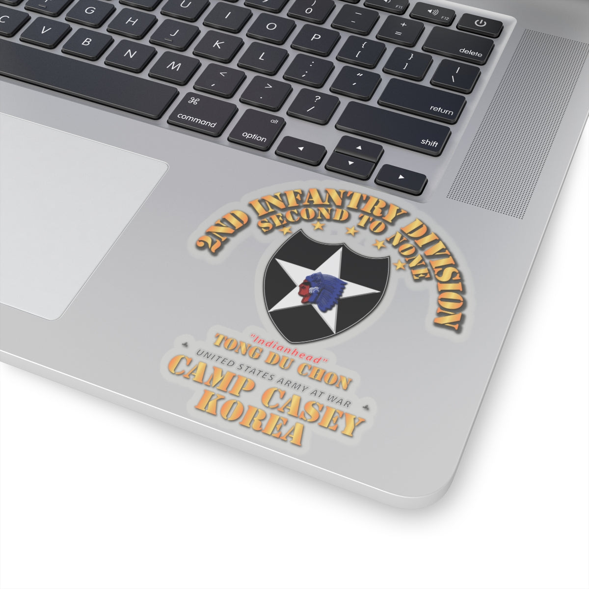 Kiss-Cut Stickers - 2nd Infantry Div - Camp Casey Korea - Tong Du Chon