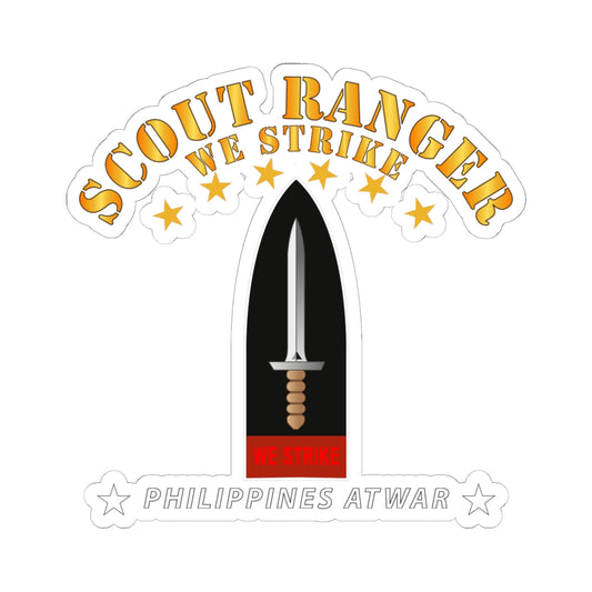 Kiss-Cut Stickers - Philippines - Scout Ranger - We Strike X 300