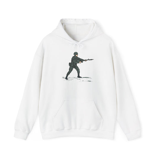 Unisex Heavy Blend Hooded Sweatshirt - Bayonet Training-Modified Thrust X 300