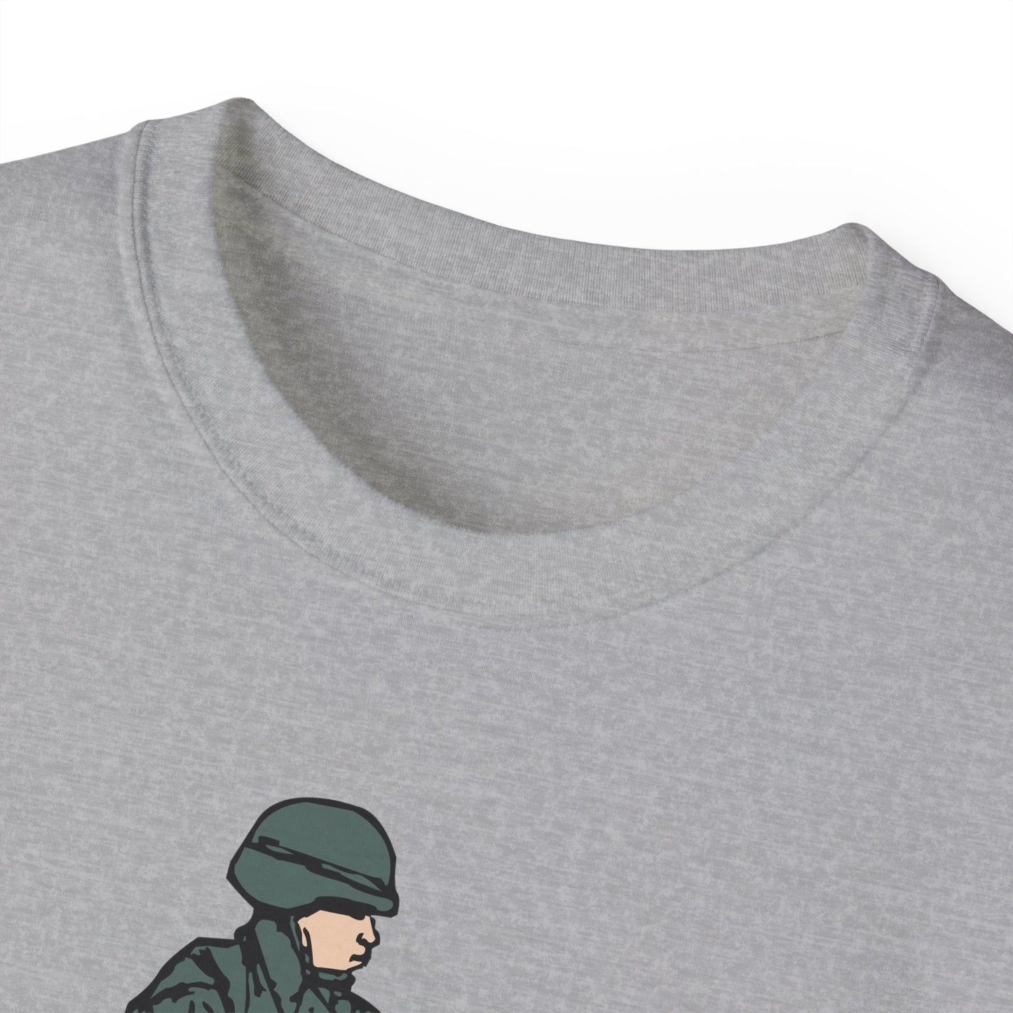 Unisex Ultra Cotton Tee - Bayonet Training-Modified Thrust X 300