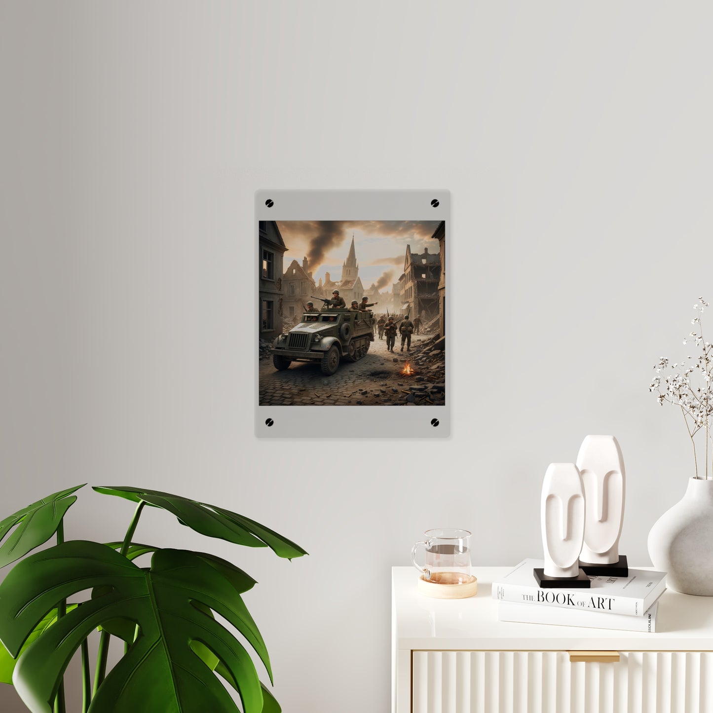 Acrylic Wall Art Panel - M3A1 Half-track