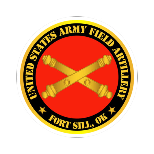 Kiss-Cut Stickers - US Army Field Artillery Ft SIll Ok w Branch