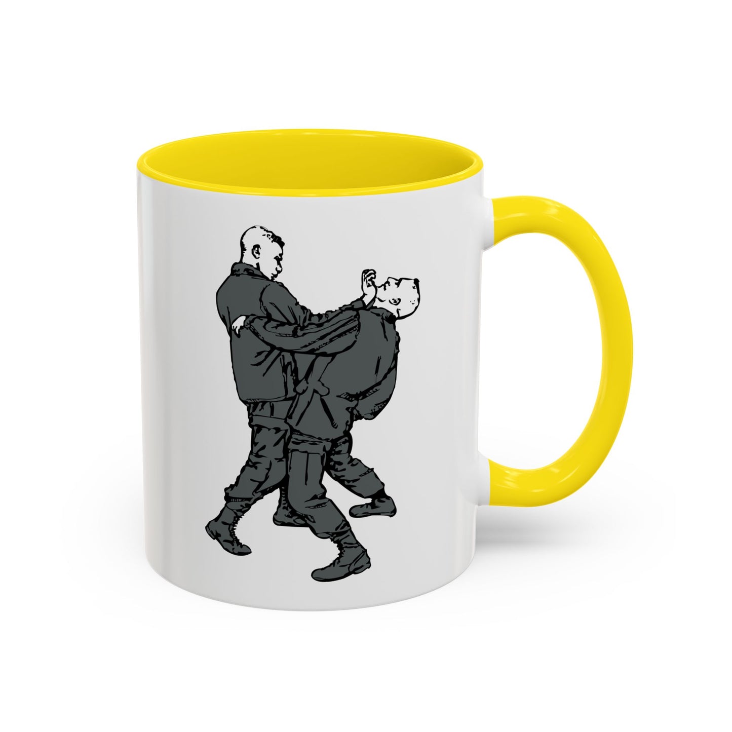 Accent Coffee Mug (11oz & 15oz) - Palm-Heel Strike to Chin X 300