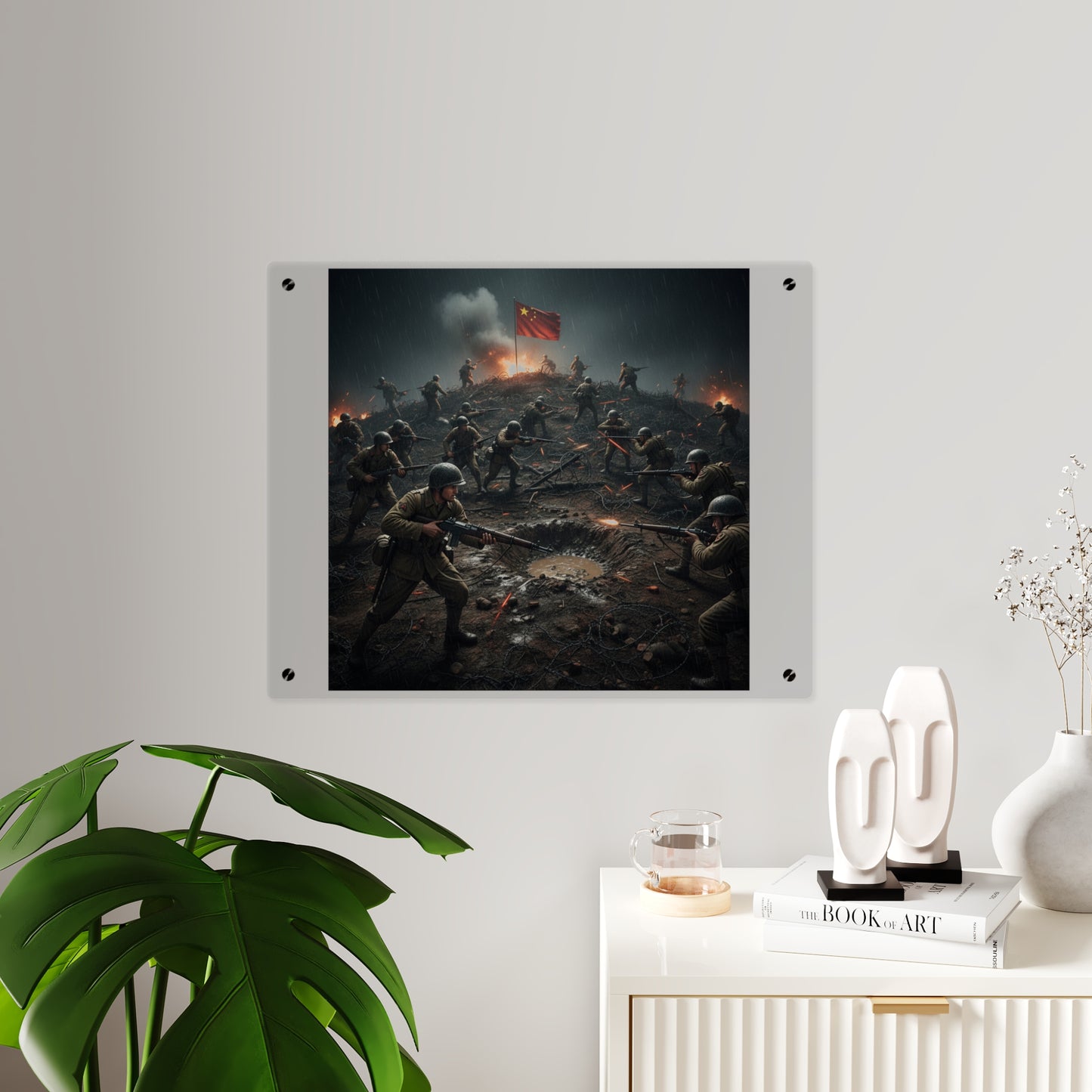 Acrylic Wall Art Panel - PorkChop Hill - Korean War