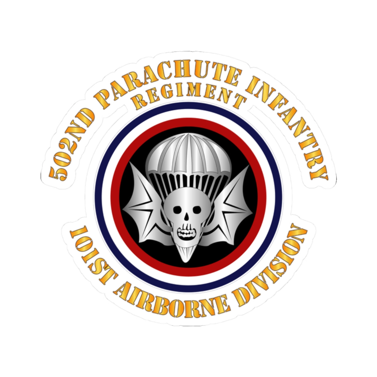 Kiss-Cut Stickers - 502nd PIR - 101st Airborne Division