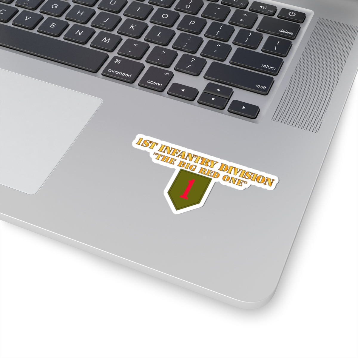Kiss-Cut Stickers - 1st Infantry Division - Big Red One - Hat