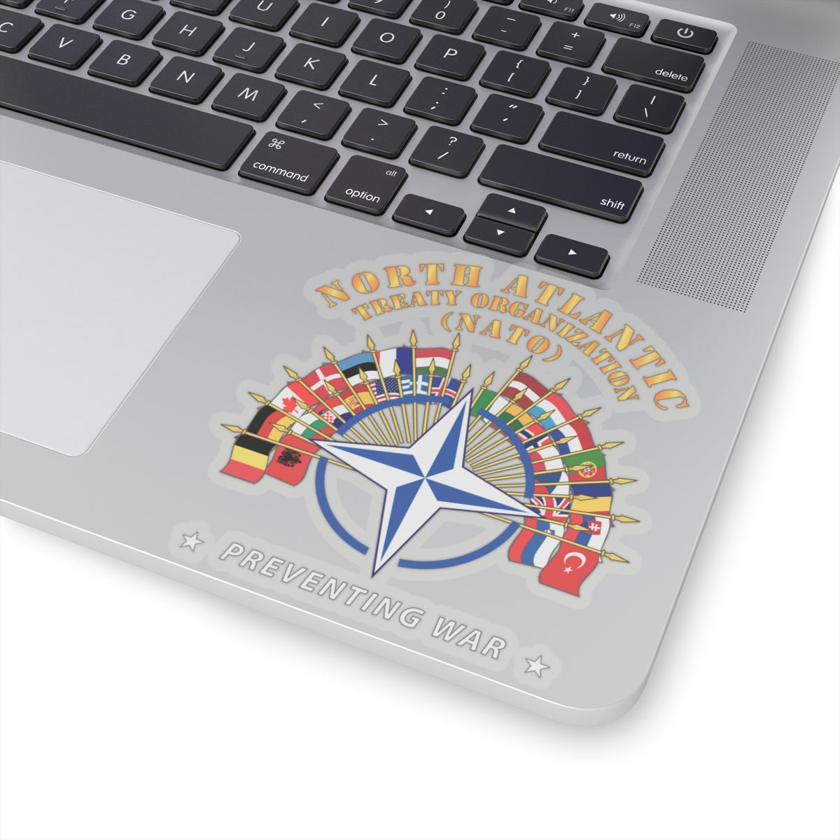 Kiss-Cut Stickers - NATO - Preventing War X 300