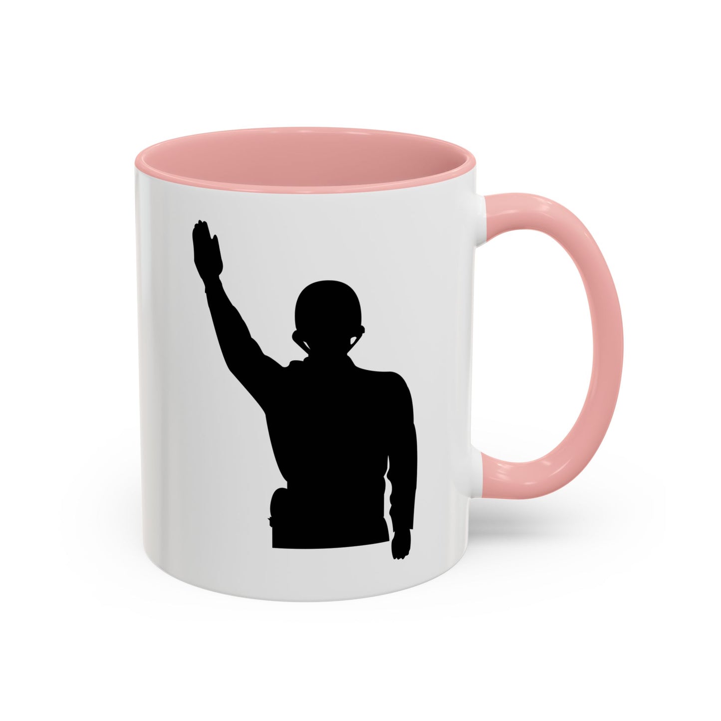 Accent Coffee Mug (11oz & 15oz) - Army - Soldier - Halt - Silhouette X 300