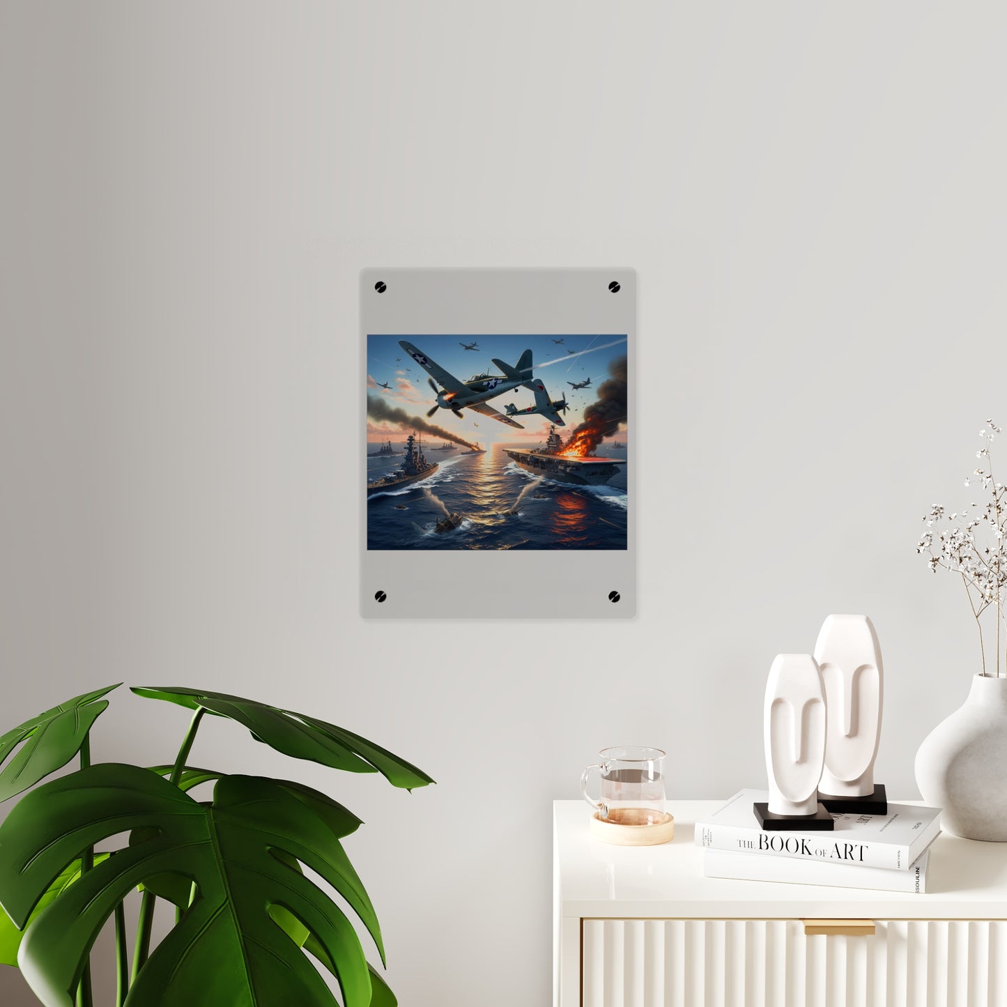 Acrylic Wall Art Panel - Battle of Midway