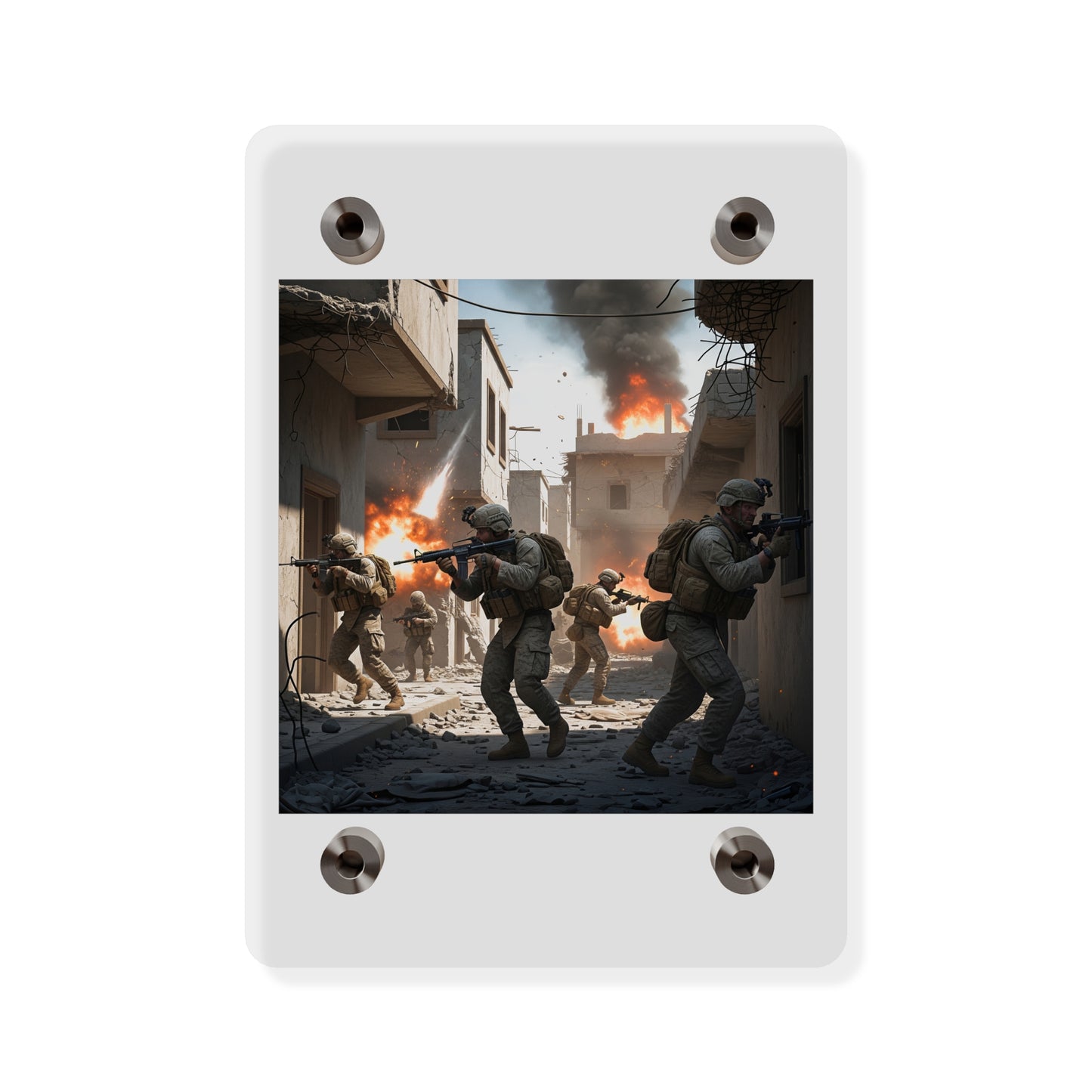 Acrylic Wall Art Panel - 2nd Battle of Fallajuh Iraq War