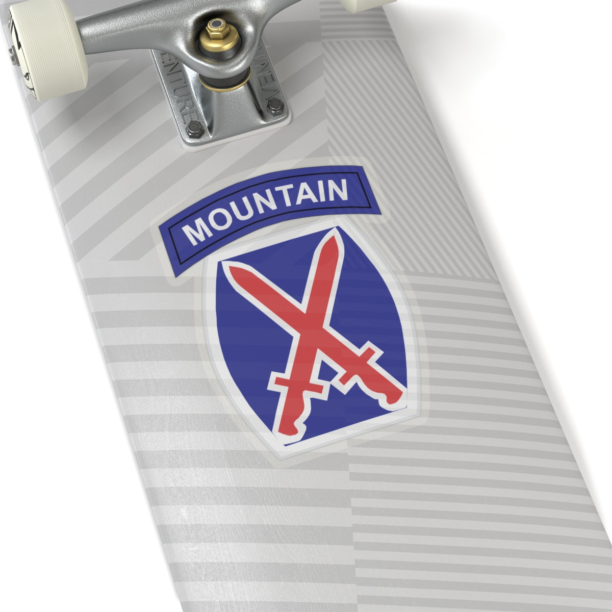 Kiss-Cut Stickers - 10th Mountain Division wo Txt