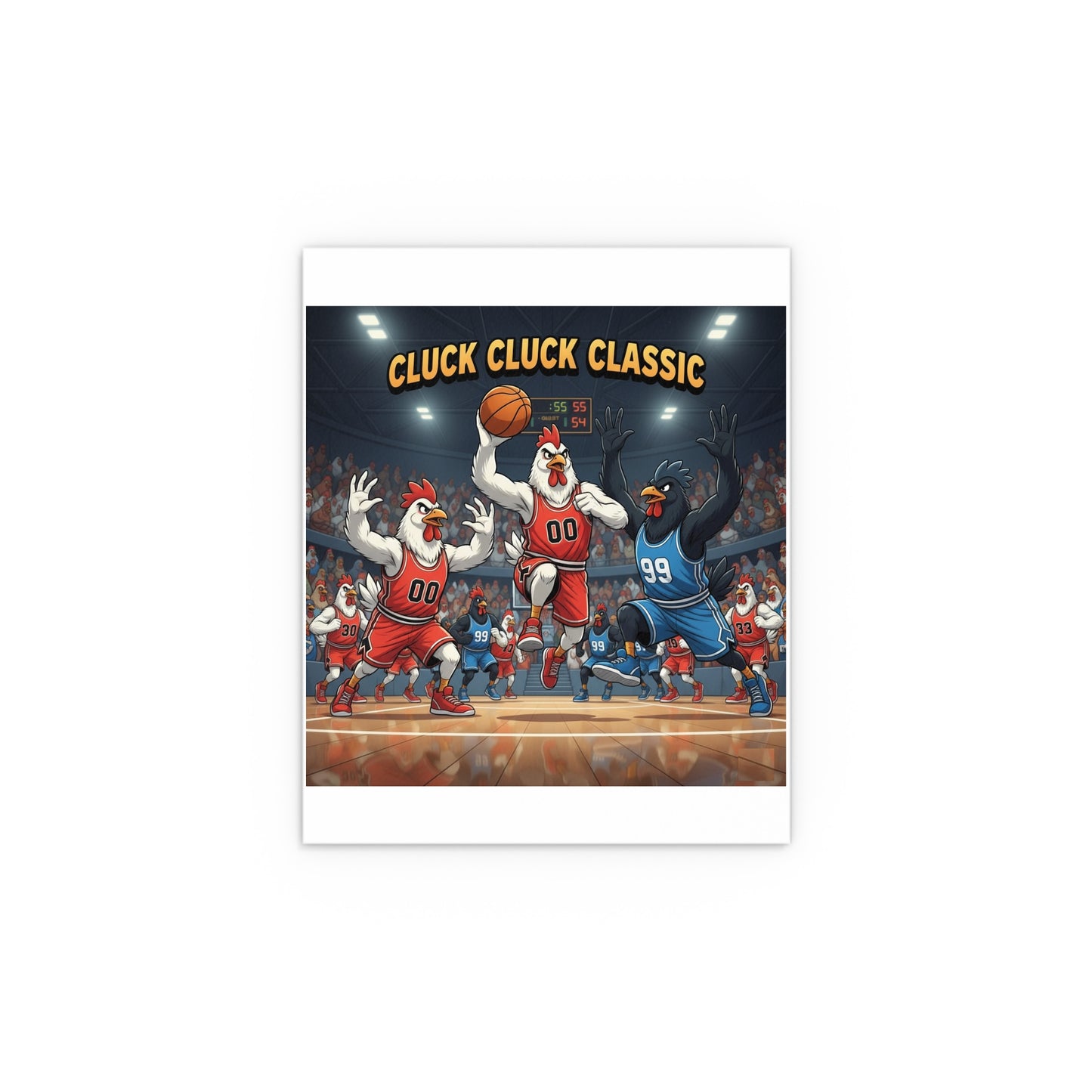 Indoor and Outdoor Silk Posters - Chicken Classic