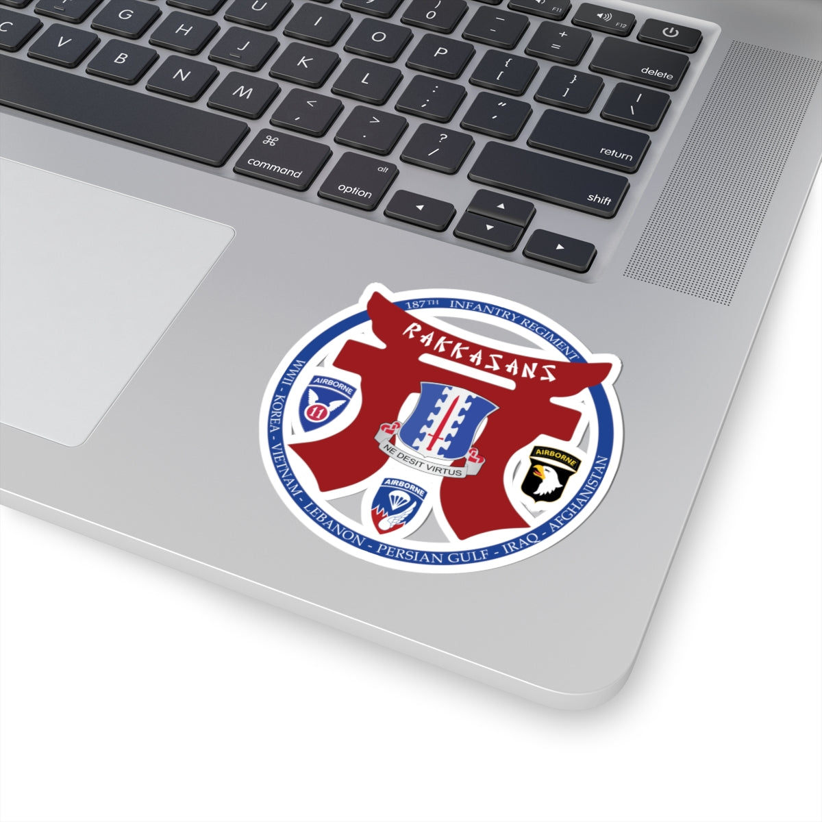 Kiss-Cut Stickers - 187th INF Regiment - Rakkasans