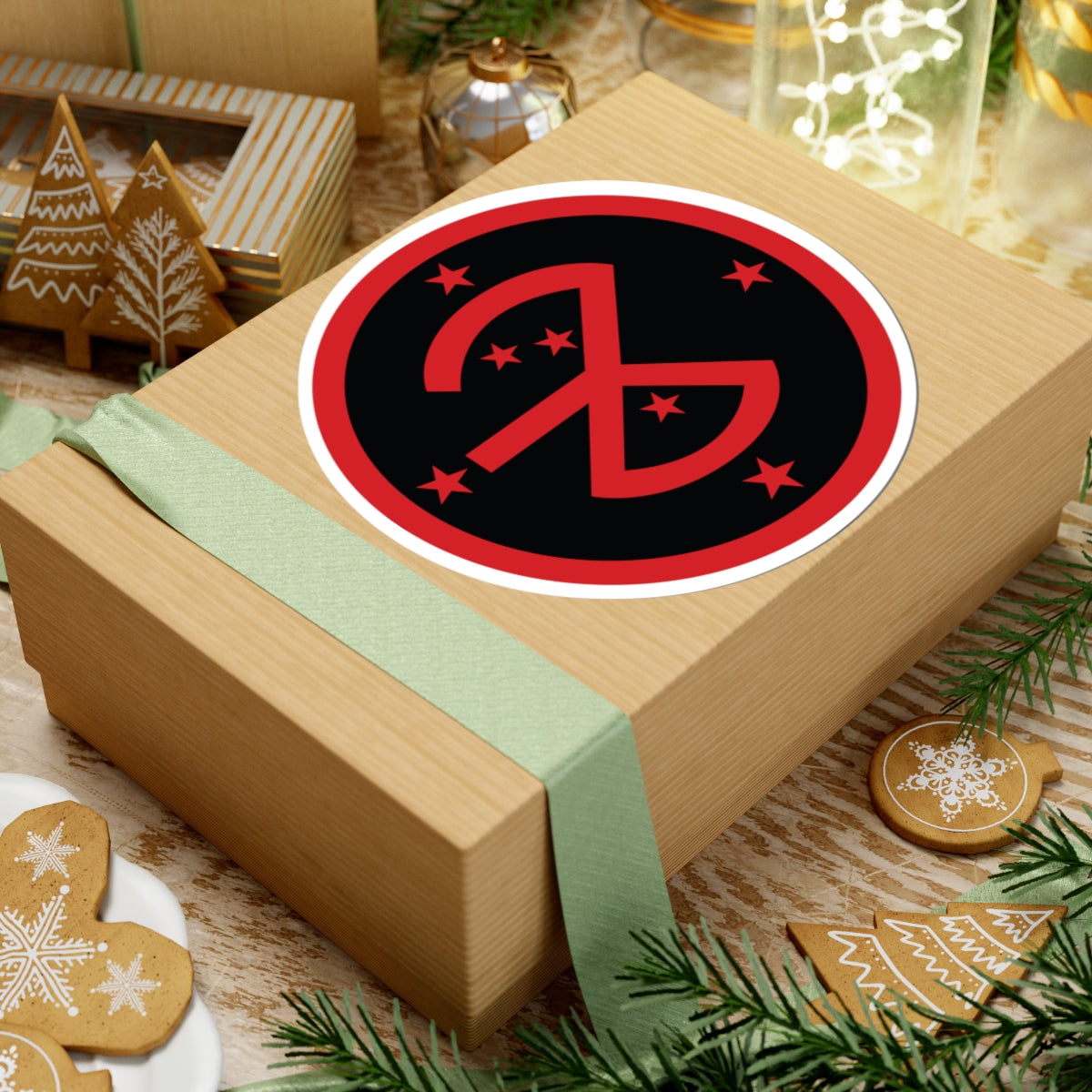 A kiss-Cut Stickers depicting The 27th Infantry Division, known as the "New York Division," was a National Guard unit made up primarily of soldiers from New York State. Its shoulder sleeve insignia (SSI) features a red “N” and “Y” monogram, representing its roots.