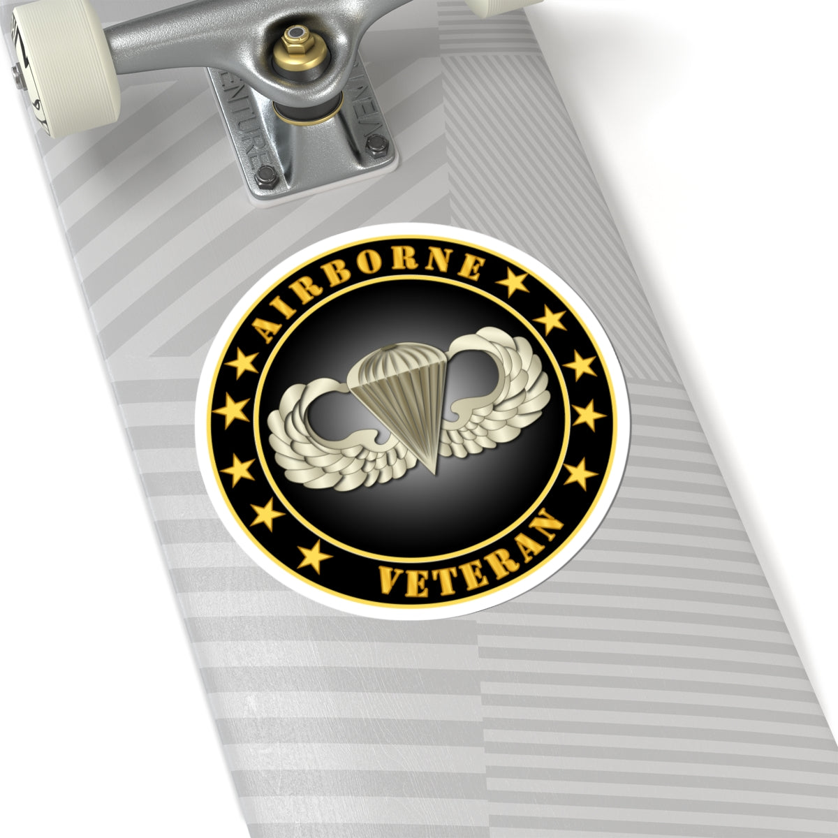 Kiss-Cut Stickers - Airborne Veteran