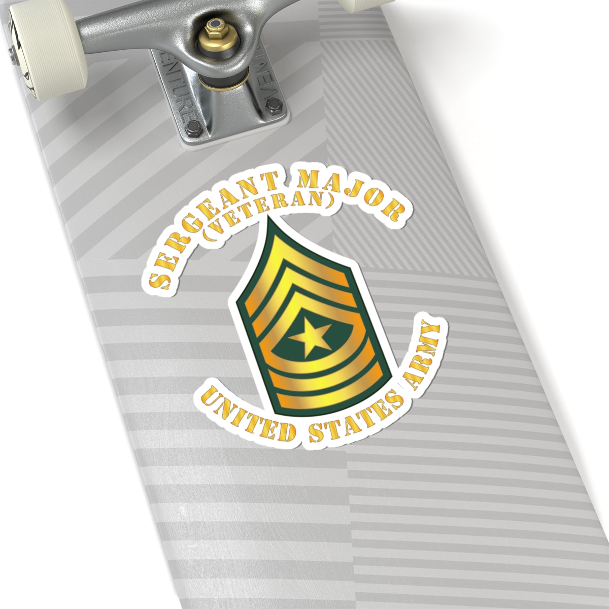 Kiss-Cut Stickers - First Sergeant - Sergeant Major - SGM - Veteran