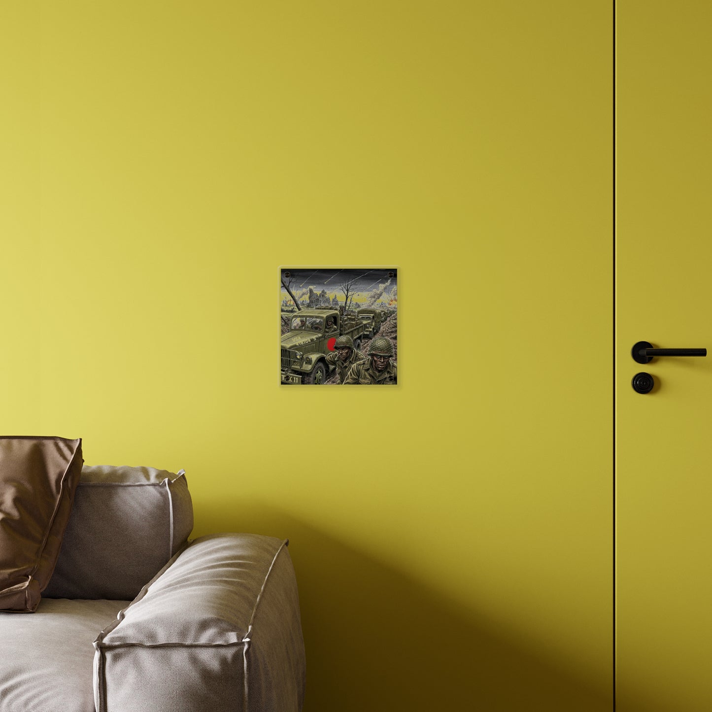 Acrylic Wall Art Panel - RedBall Express w RB