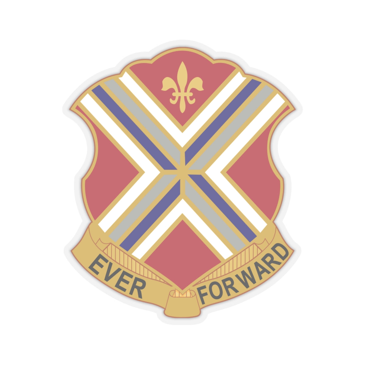 Kiss-Cut Stickers - 116th Infantry Regiment DUI wo Txt