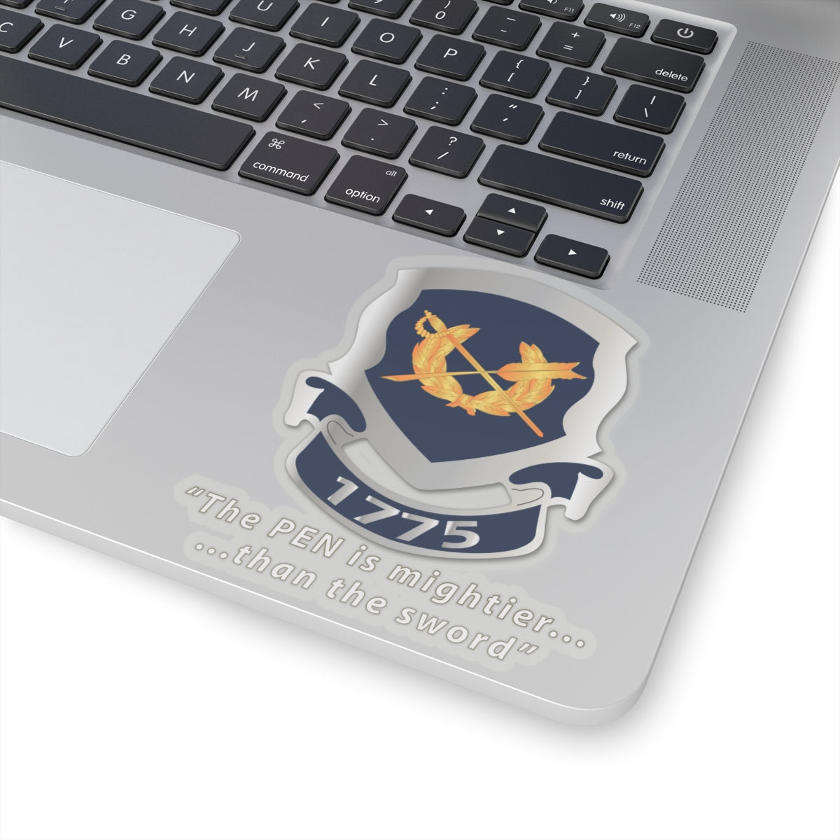 Kiss-Cut Stickers - Jag Corps Crest - Pen is Mighter X 300