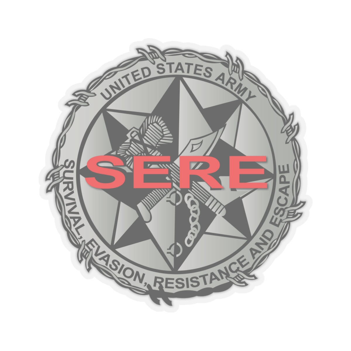 Kiss-Cut Stickers - US Army - SERE