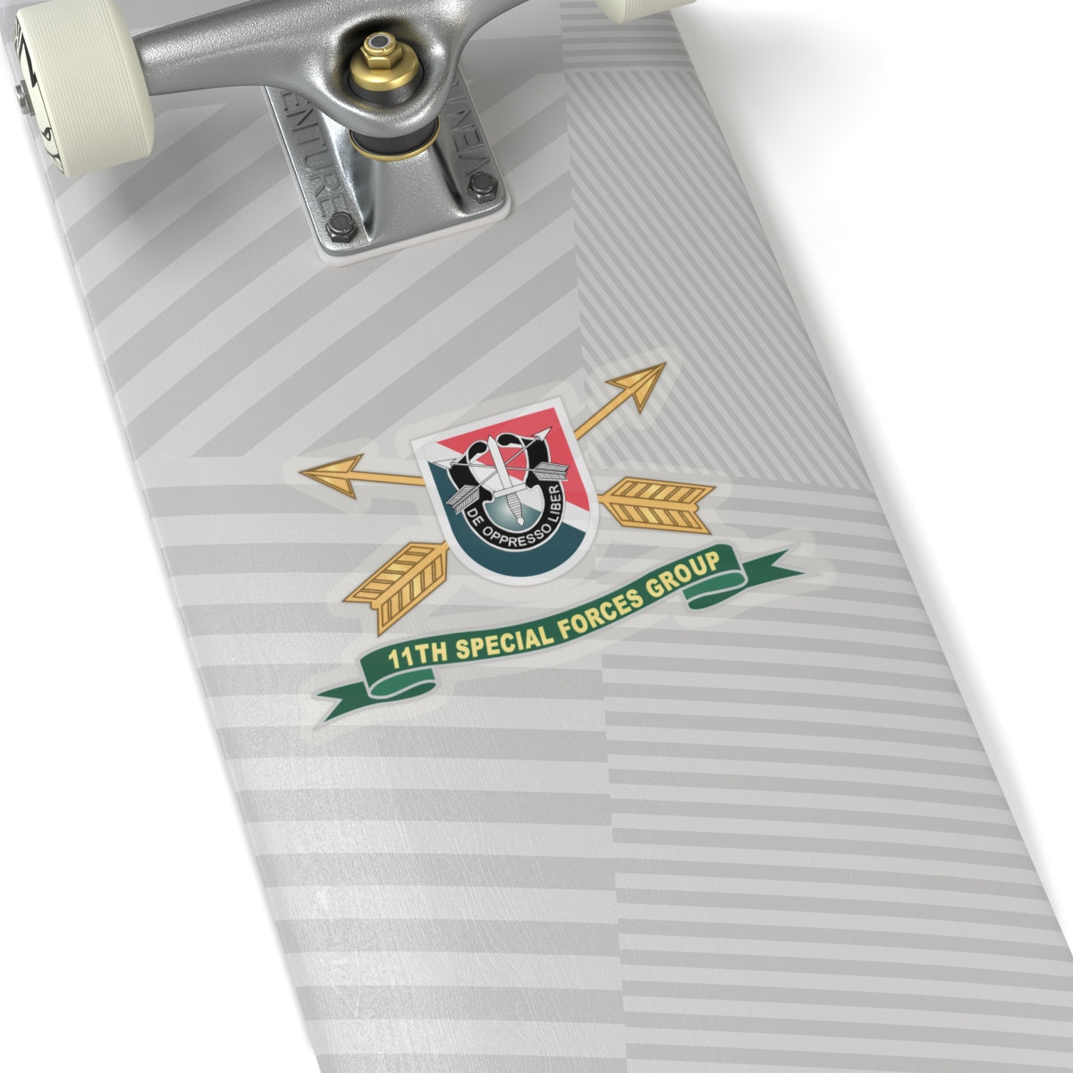 Kiss-Cut Stickers - 11th Special Forces Group - Flash w Br - Ribbon X 300