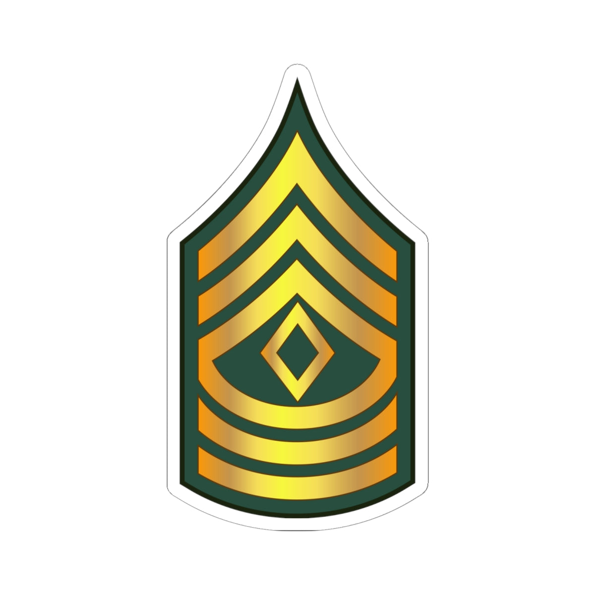 Kiss-Cut Stickers - First Sergeant - 1SG wo Txt