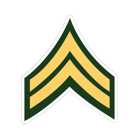 Kiss-Cut Stickers - Army - Corporal E-4 (CPL) X 300
