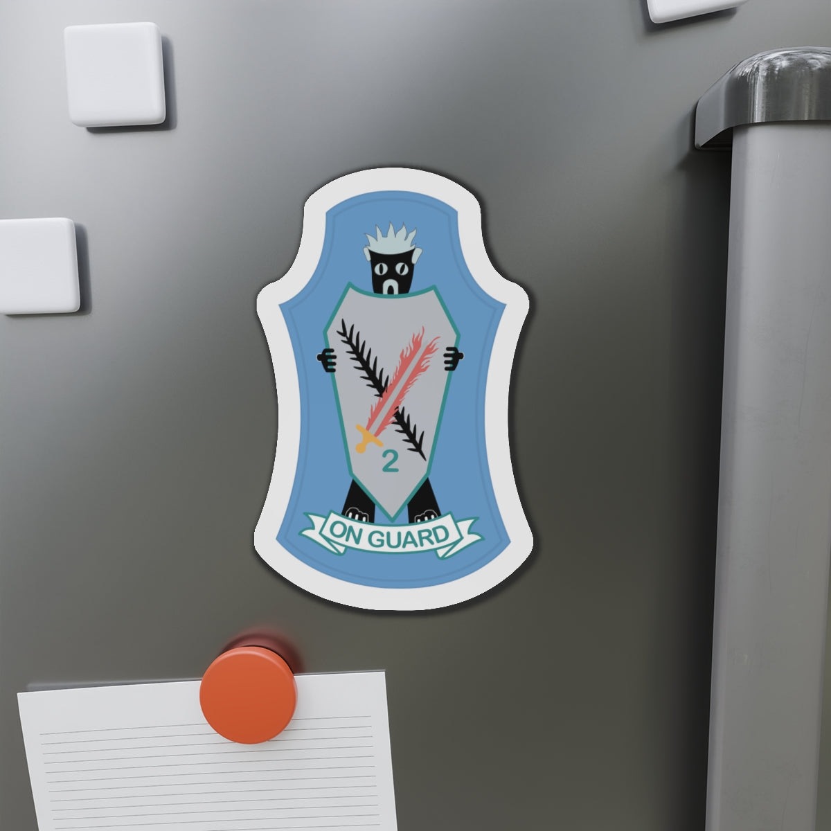 Die-Cut Magnets -SSI - 2nd Battlegroup - 6th Infantry Regt - Berlin Bde wo Txt X 300