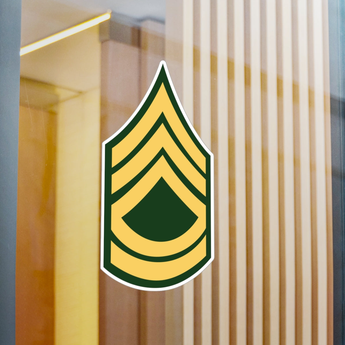 Kiss-Cut Vinyl Decals - Army - Sergeant First Class E-7 (SFC) X 300