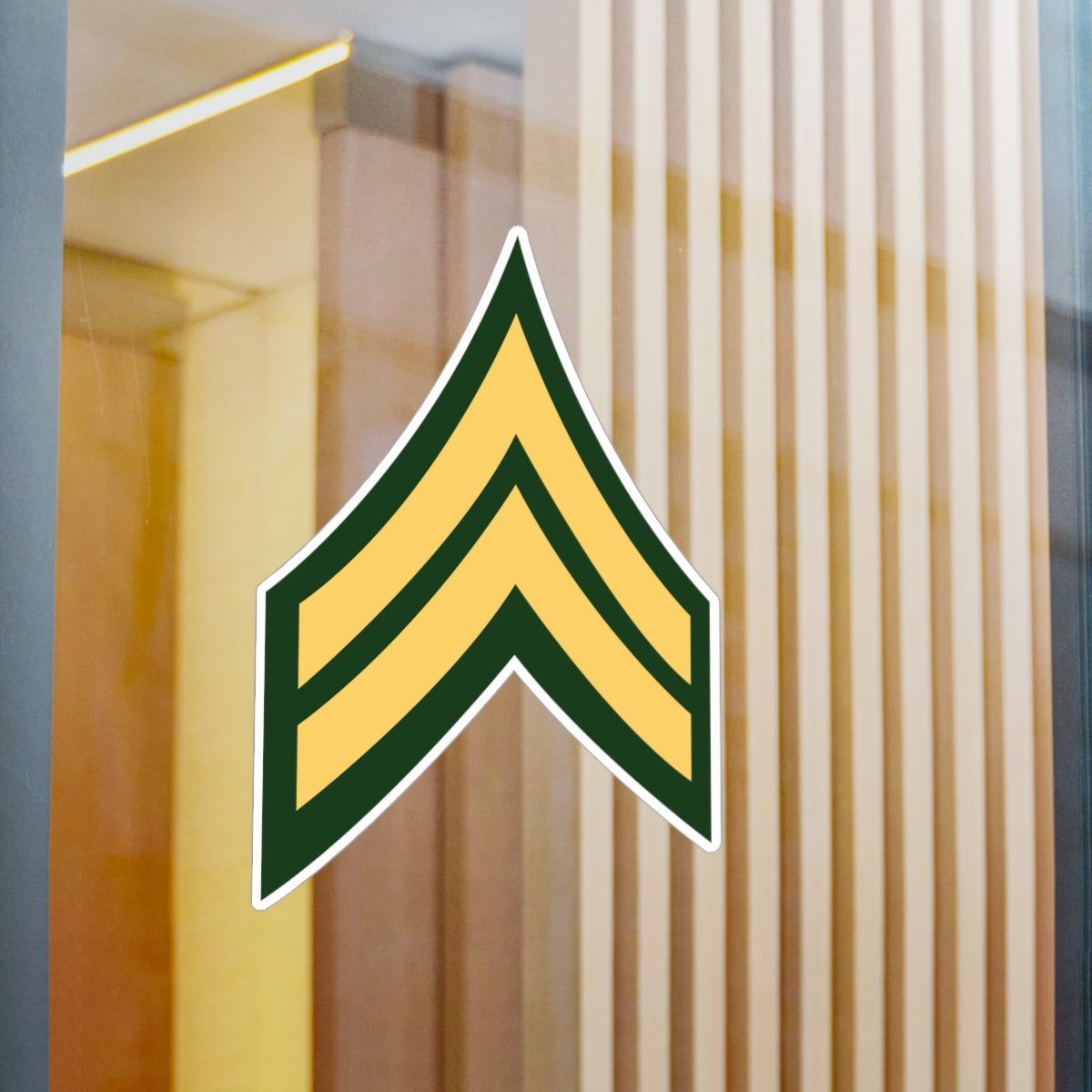 Kiss-Cut Vinyl Decals - Army - Corporal E-4 (CPL) X 300