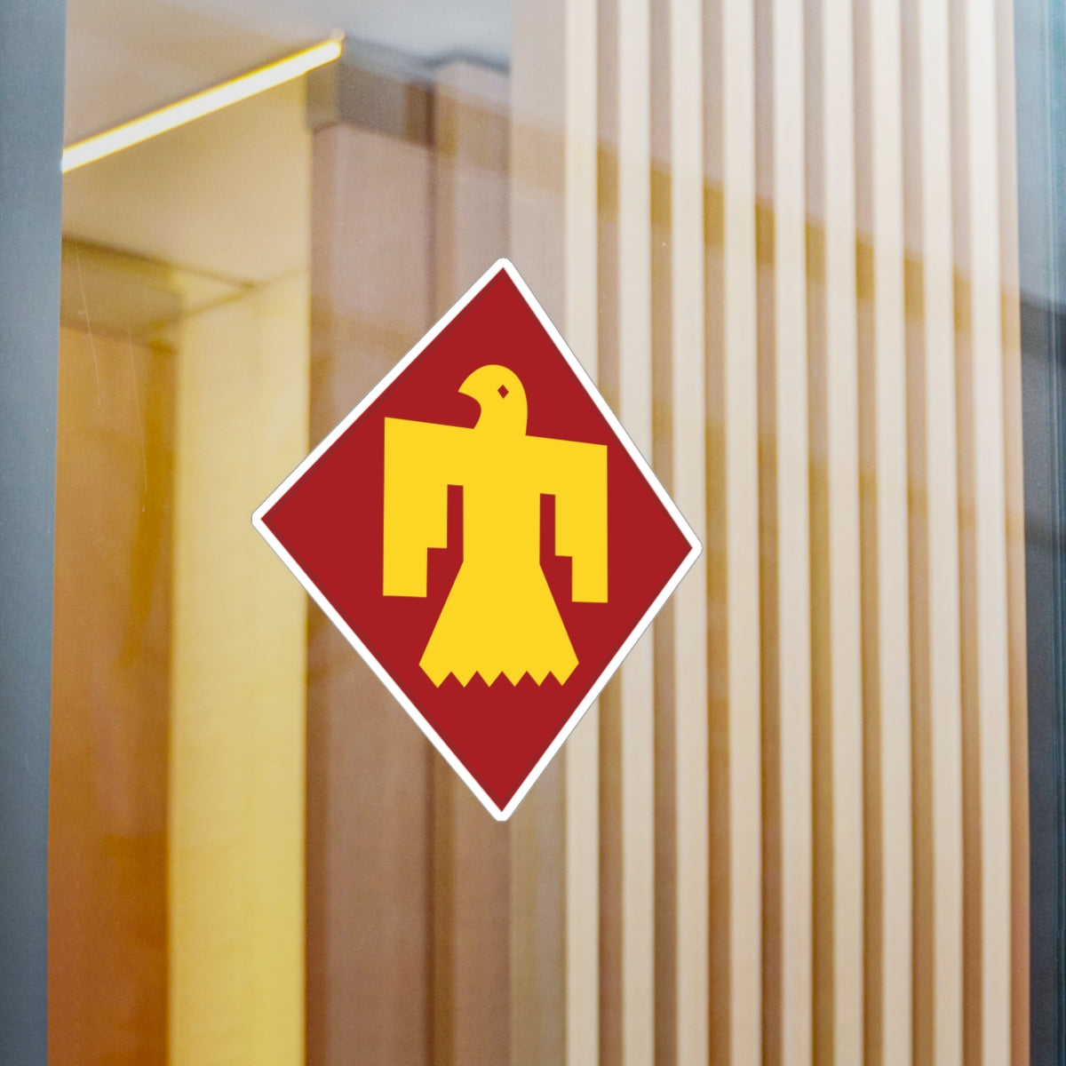 Kiss-Cut Vinyl Decals - SSI - 45th Infantry Division X 300