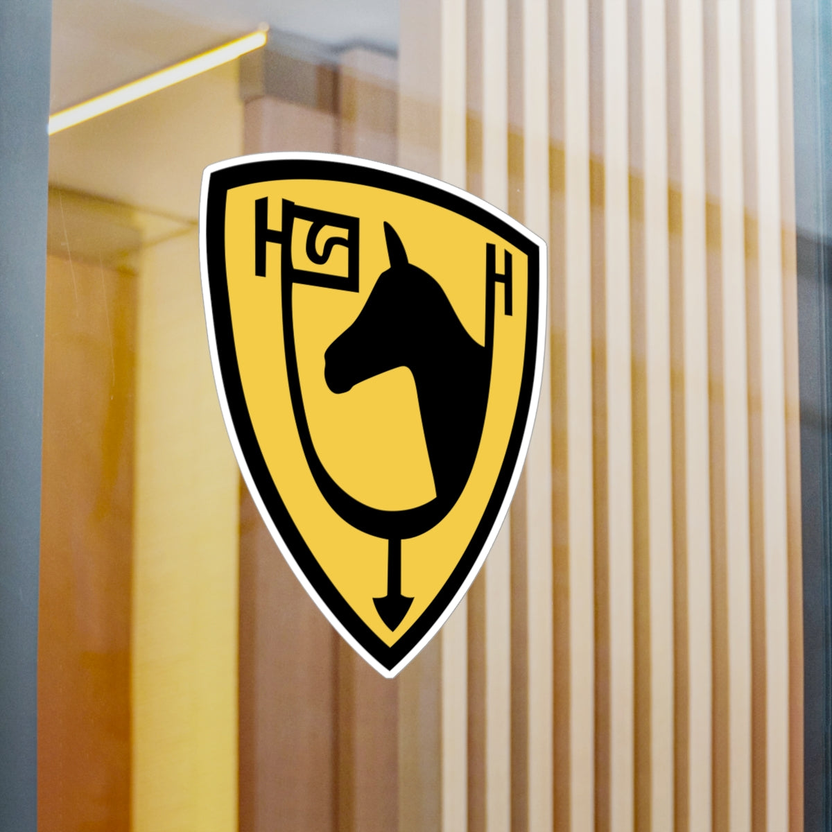 Kiss-Cut Vinyl Decals - SSI - 61st Cavalry Division X 300