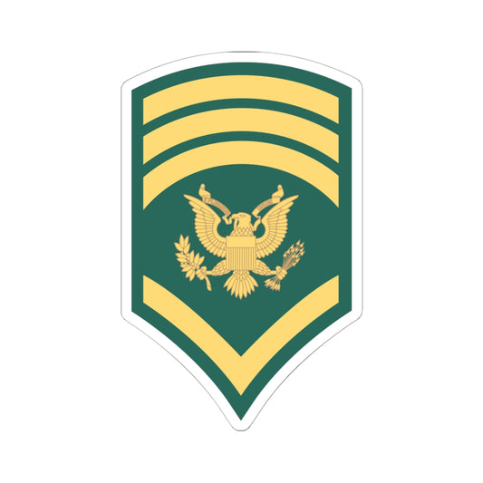Kiss-Cut Stickers Army - Army - Enlisted - SPEC 8 - Specialist 8  - Std wo Txt X 300